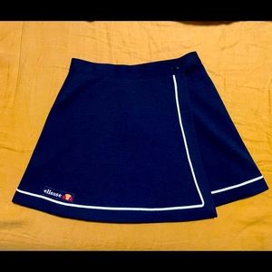 80s ellesse tennis skirt